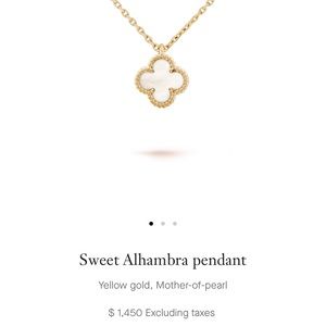 Van Cleef & Arpels Sweet Alhambra Clover Necklace